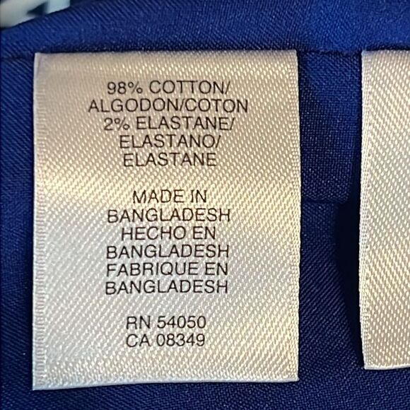 Anne Klein Blue/White Sleeveless A-Line Dress Size 6 NWT - Picture 13 of 13